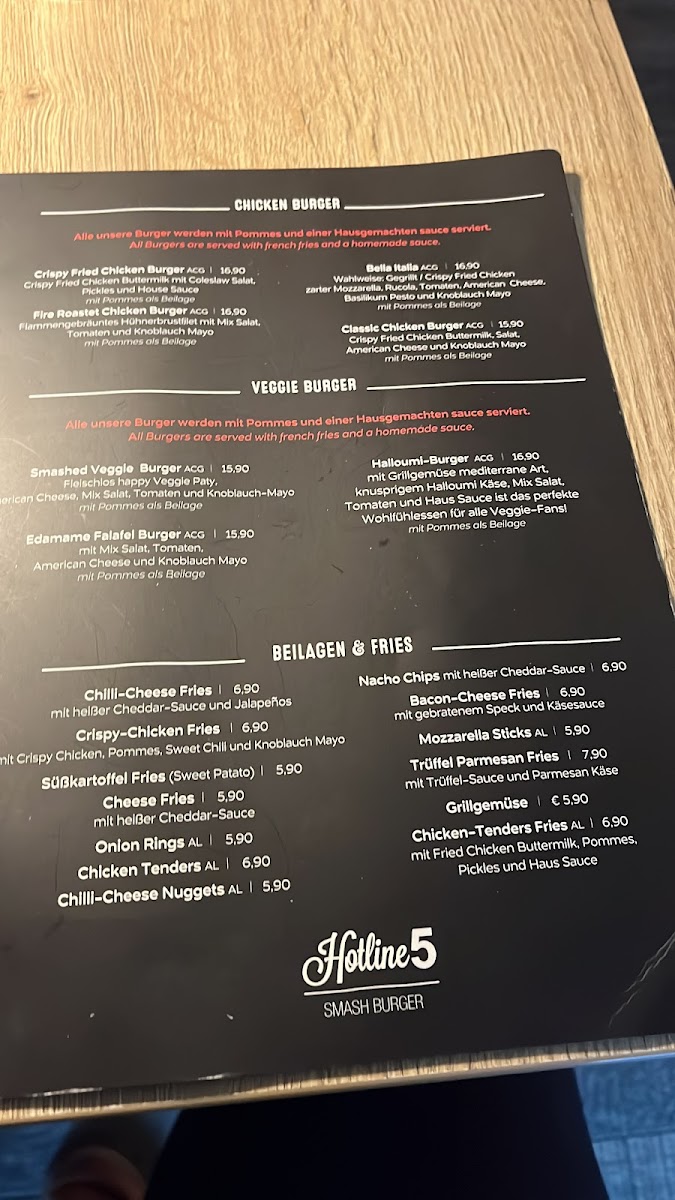 Menu Hotline 5 - Smash Burger-7