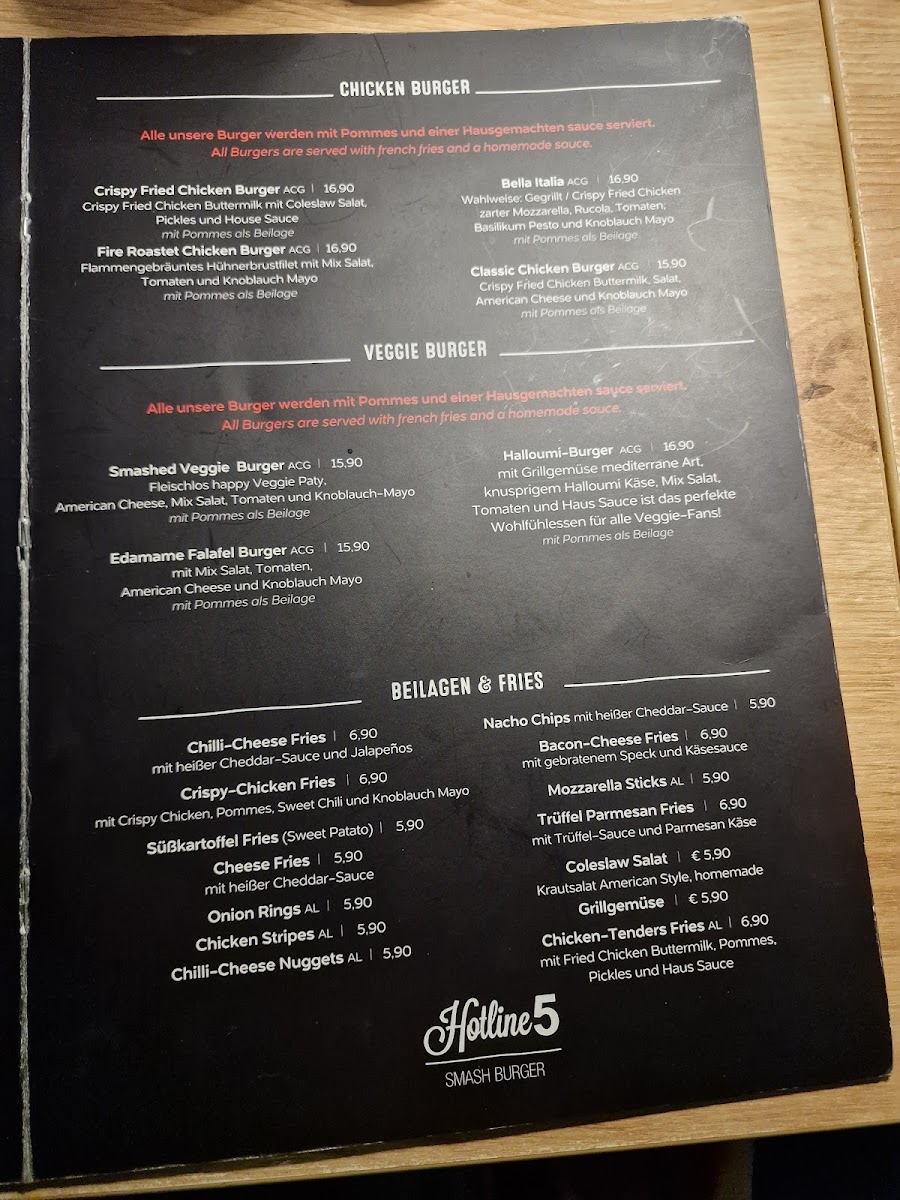 Menu Hotline 5 - Smash Burger-8